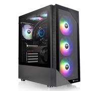 TT 33669 - Alloggiamento ATX Thermaltake View 200 TG ARGB, nero