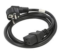 CA-C19C-10CC-0018-BK Cavo CEE 7/7 (E/F) maschio, IEC C19 femmina PVC L: 1,8 m LA