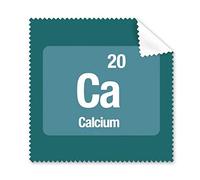 Ca calcio elemento chimico scienza occhiali panno di pulizia del pulitore dello schermo 5PCS Gift