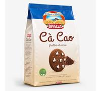 Cà Cao Frollini al Cacao, Biscotti al Cacao per Colazione e Merenda, per divella 400g
