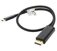 CA-CMDP-10CU-0005-BK Adattatore DisplayPort 1.2,USB 3.2 Placcato Oro 0,5m...