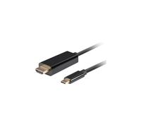 Lanberg Cavo USB-C a HDMI CA-CMHD-10CU-0018-BK 1,8 m 4K 60 Hz maschio/maschio Nero