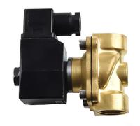 CA d'ottone 220V dell'elettrovalvola a solenoide 3/4 normalmente chiusa con la struttura ad azione diretta per uso dell'olio, dell'acqua e dell'aria