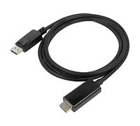CA-DPHD-11CC-0018-BK Cavo Displayport Connettore, Connettore HDMI 1,8 m Nero ...