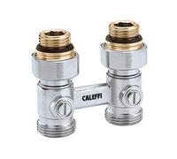 Ca Due Tubi Blocco Gallo Passaggio 1/2 " Ag X 3/4