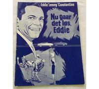 Ça va être ta fête Eddie Lemmy Constantine Vintage 1960 Danish Movie Program