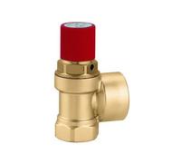 Ca Valvola di Sicurezza Membrana 1 " x 1 1/4 ", 3 BAR per Riscaldamento