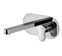 CA104CR Miscelatore incasso lavabo con piastra in acciaio inox CANDY PAFFONI