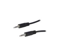 CA1053 Cavo Jack 3,5 mm 3 pin maschio, su entrambi i lati 10 m nero LOGILINK