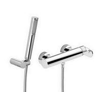 CA168DCR Miscelatore doccia con supporto a muro snodato in ABS CANDY PAFFONI