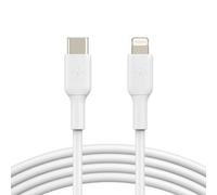 CAA003BT1MWH Belkin CAVO PVC DA USB-C A LIGHTNING 1M