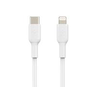 BELKIN LIGHTNING TO USB-C CABLE 2M WHITE