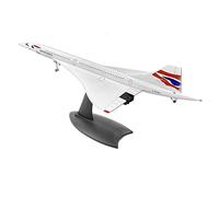 caapmony 1/200 Concorde Suono Passeggero Aereo Air British Airway Modello per la Collezione Display