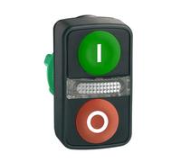 CAB PULS DOBLE LUM VER-ROJ RR IP66