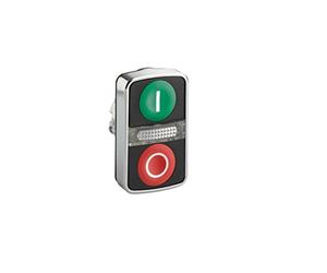 CAB PULS DOBLE LUM VER-ROJ RR IP66