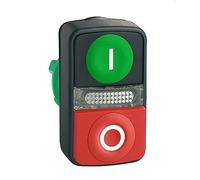 CAB PULS DOBLE LUM VER-ROJ RS IP66