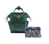 ZAINO EXTRA SMALL LUCERNE DARK GREEN IRIDESCENT GASTON LUGA