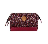 CABAIA - Astuccio da toilette con apertura grandangolare - 2 tasche interne - design francese esclusivo e originale