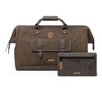 CABAIA borsa da viaggio Adventurer Waxed Cotton Duffle Bag Soyo