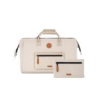 CABAIA borsa da viaggio con scomparto per laptop Adventurer Essentials Duffle Bag Algiers avorio