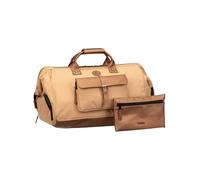 CABAIA borsa da viaggio con scomparto per laptop Adventurer Hiker Duffle Bag Launceston marrone chiaro