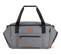 CABAIA borsa da viaggio con scomparto per laptop Explorer Essentials Duffle Bag Getaria grigio