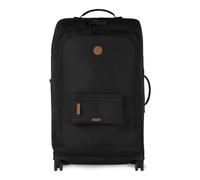 CABAIA carrello Soft Suitcase 4 Wheels Essentials Trolley Berlin nero