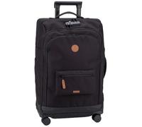 CABAIA carrello Soft Suitcase 4 Wheels Essentials Trolley Berlin nero
