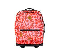 CABAIA carrello zaino Soft Suitcase 2 Wheels All Over Trolley 27L Zante rosa