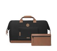 CABAIA - Borsa da viaggio Duffle Adventurer Colonia 36L - compatibile con bagaglio a mano 45 x 30 x 29 - idrorepellente e certificato vegano - 2 tasche - scomparto per scarpe - Borsa Weekend - Borsa