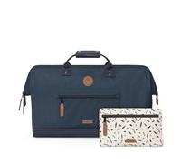 CABAIA - Duffle Adventurer Travel Bag 40L Port Antonio - Bagaglio a mano 45x30x29 cm - Idrorepellente e Vegan - 2 tasche - Scomparto per le scarpe - Borsa per il weekend, borsa sportiva - Blu