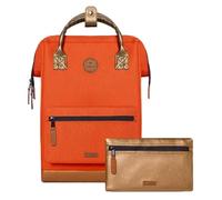 Cabaïa - Modello Bogota - Zaino con 2 tasche - Medio - 18L - Idrorepellente e Garanzia a Vita - Elegante per Uomo e Donna - Scuola, Viaggi e Business - Certificato Vegan