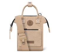 Cabaïa Nano Bag Luxor - Borsa a tracolla da 1,8 L per donna e uomo - tessuto riciclato, idrorepellente e vegano - design compatto e pratico - Marrone