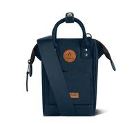Cabaïa Nano Bag Reykjavik - Borsa a tracolla da 1,8 L per donna e uomo - tessuto riciclato, idrorepellente e vegano - design compatto e pratico - Blu