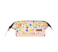 Cabaia Oxford Smart Organizer Portapenne Riciclato Ecologico, Idrorepellente, Stampa Floreale Rosa Wharf Street, multicolore, Astuccio per matite