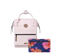 Cabaïa - Zaino Adventurer Hanoï - Mini 10L - Idrorepellente - scomparto per PC fino a 10,5″ - 2 tasche intercambiabili - Vegan certificato - Zaino da viaggio, lavoro e scuola - Rosa