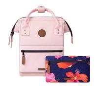 Cabaïa - Zaino con 2 tasche - Mini - 12L - Idrorepellente e con garanzia a vita - Elegante per uomo e donna - Ideale per scuola, viaggio e lavoro - Certificato Vegan - Modello Hanoi