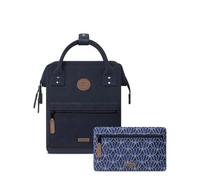 Cabaïa - Modello Zurich - Zaino con 2 tasche - Maxi - 25L - Idrorepellente e Garanzia a Vita - Elegante per Uomo e Donna - Scuola, Viaggio e Business - Certificato Vegan