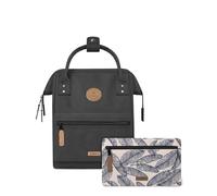 Cabaïa Zaino Impermeabile 10L - Sistema MOLLE e Design Trendy per Uomo e Donna - Nylon Resistente, Comfort Imbottito - Ideale per Viaggi, Scuola, Lavoro - Nero