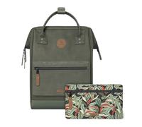 Cabaïa Zaino Impermeabile 18L - Sistema MOLLE e Design Trendy per Uomo e Donna - Nylon Resistente, Comfort Imbottito - Ideale per Viaggi, Scuola, Lavoro - Verde, Viola