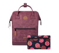 Cabaïa Zaino Impermeabile 18L - Sistema MOLLE e Design Trendy per Uomo e Donna - Nylon Resistente, Comfort Imbottito - Ideale per Viaggi, Scuola, Lavoro - Rosso