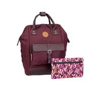 Cabaïa Zaino impermeabile - Sistema MOLLE e design alla moda per uomini e donne - Nylon robusto - Comfort imbottito - ideale per viaggi, scuola, lavoro - giallo, arancione, Norfolk, Taglia unica