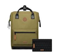 CABAIA Zaino large Verde/Nero Unica