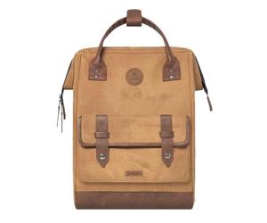 CABAIA Zaino medio tessuto cerato.Beige Unica