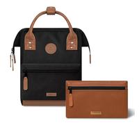 Cabaïa zaino per il tempo libero con scomparto per laptop Adventurer Essentials Backpack 10L Cologne nero