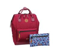 CABAIA zaino per il tempo libero con scomparto per laptop Adventurer Melanged Backpack 18L Santiago De Cuba mirtillo