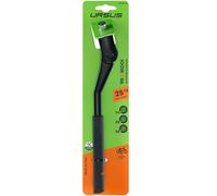Cavalletto Centrale Regolabile Mooi 90 in Alluminio Nero per Biciclette 26-28 Pollici, Carico Massimo 25 kg