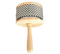 Cabasa 4, 5 '' manico in legno in acciaio inossidabile Percussione latina per educazione musicale della band, strumenti a percussione a mano CABASA Strumento musicale