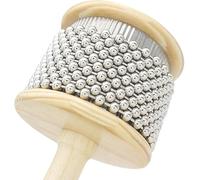 Cabasa In Legno Strumento A Percussione Medio Dimensione Per Bambini Con Suoni Divertenti Atto A Educazione Musicale E Gioco Della Band Per Sviluppo Ritmico