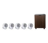 Cabasse Eole 4 White Pack + Walnut Orion - Sistema di altoparlanti compatto